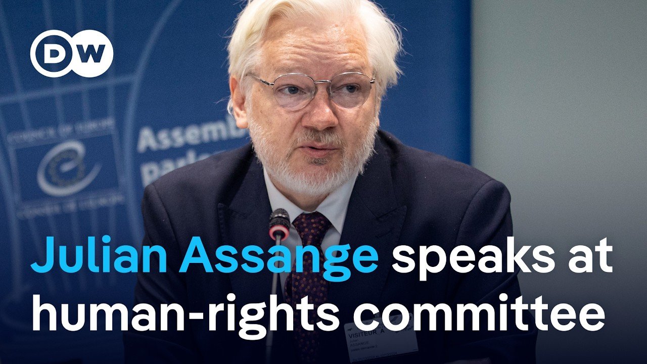 Julian Assange Speaks Publicly for the First Time After Prison Release