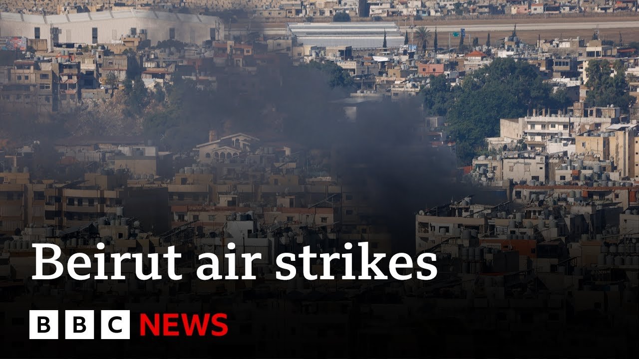 Israel Conducts Airstrikes on Hezbollah Sites in Beirut, Lebanon