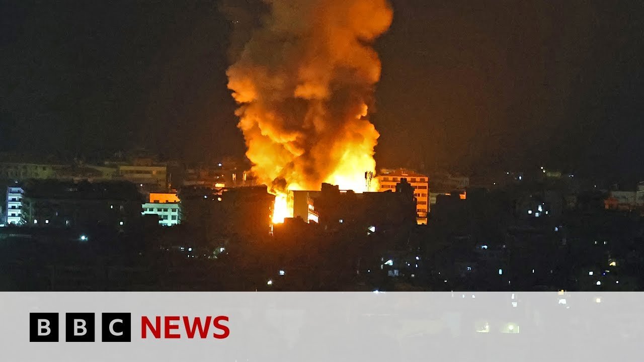 Israeli Strikes Target Southern Beirut, Reports BBC News