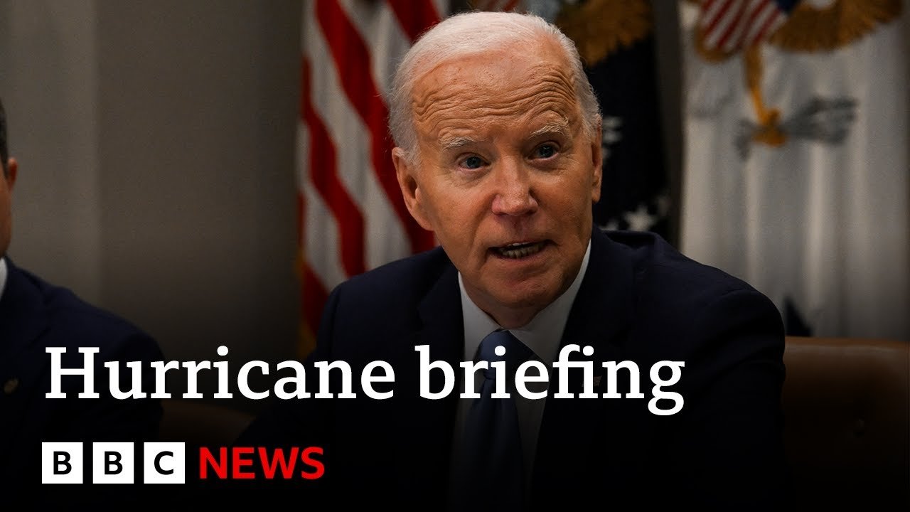 President Biden and Vice President Harris Briefed on Hurricane Milton Developments