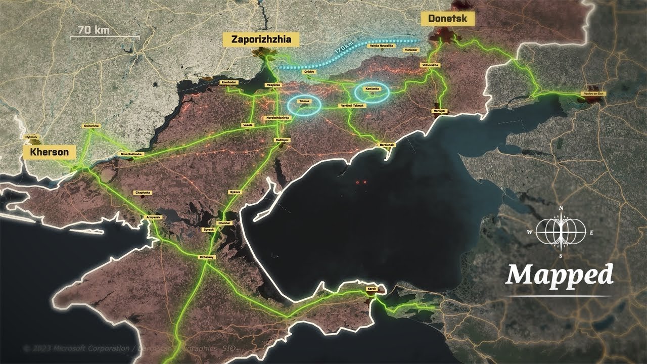 Analyzing Russia’s Logistics Vulnerabilities in Zaporizhia Conflict