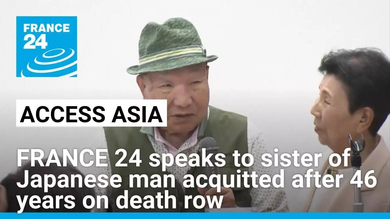 Japanese Man Acquitted After 46 Years on Death Row: FRANCE 24 Exclusive Interview with Sister