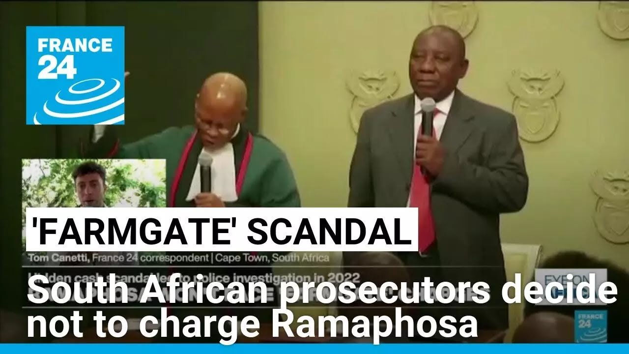 South African Prosecutors Drop Charges Against Ramaphosa in ‘Farmgate’ Scandal