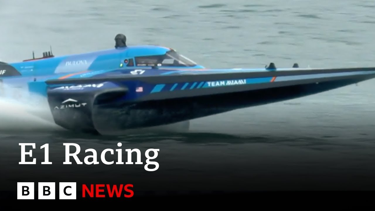 E1 Racing Series Launches: A Look Into the Technology Behind the First Electric Raceboat Championship