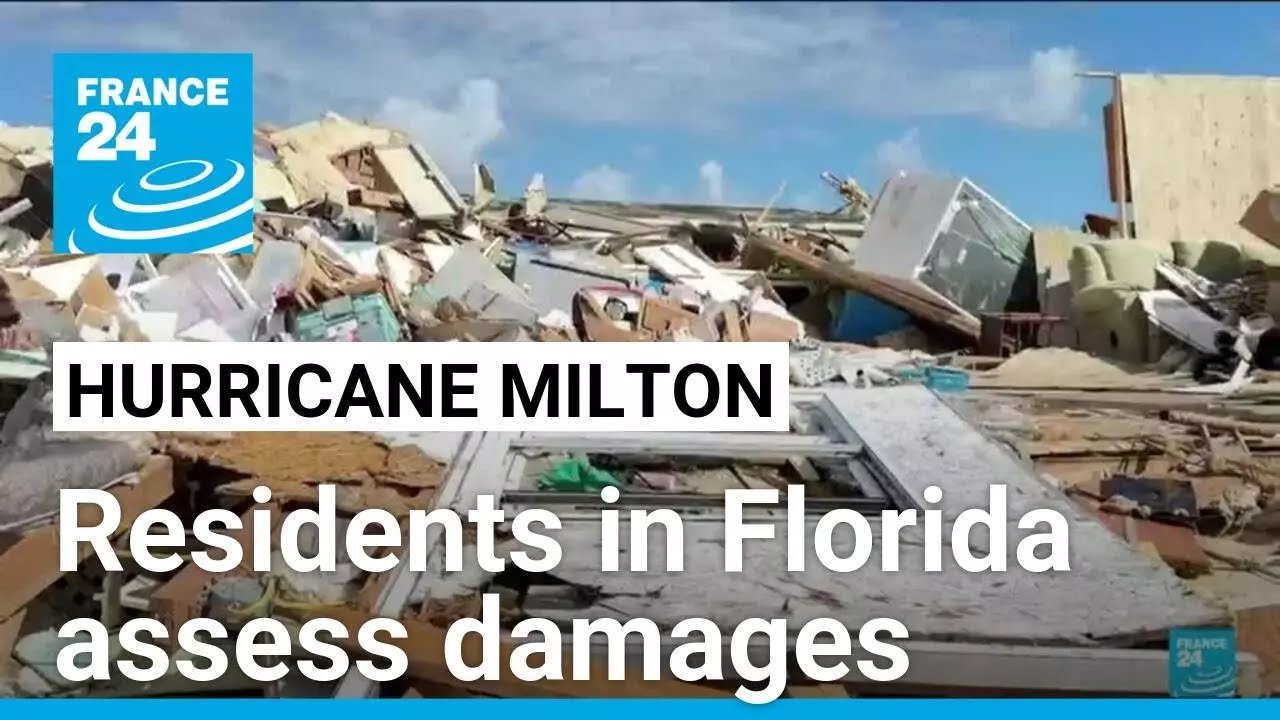 Florida Residents Begin Damage Assessment in the Wake of Hurricane Milton