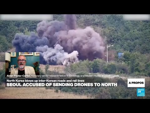 North Korea Destroys Key Road and Rail Links to South Korea, Reports FRANCE 24 English