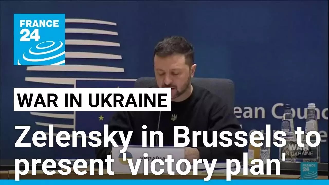 Zelensky Defends ‘Victory Plan’ at EU and NATO Meetings, Reports FRANCE 24 English