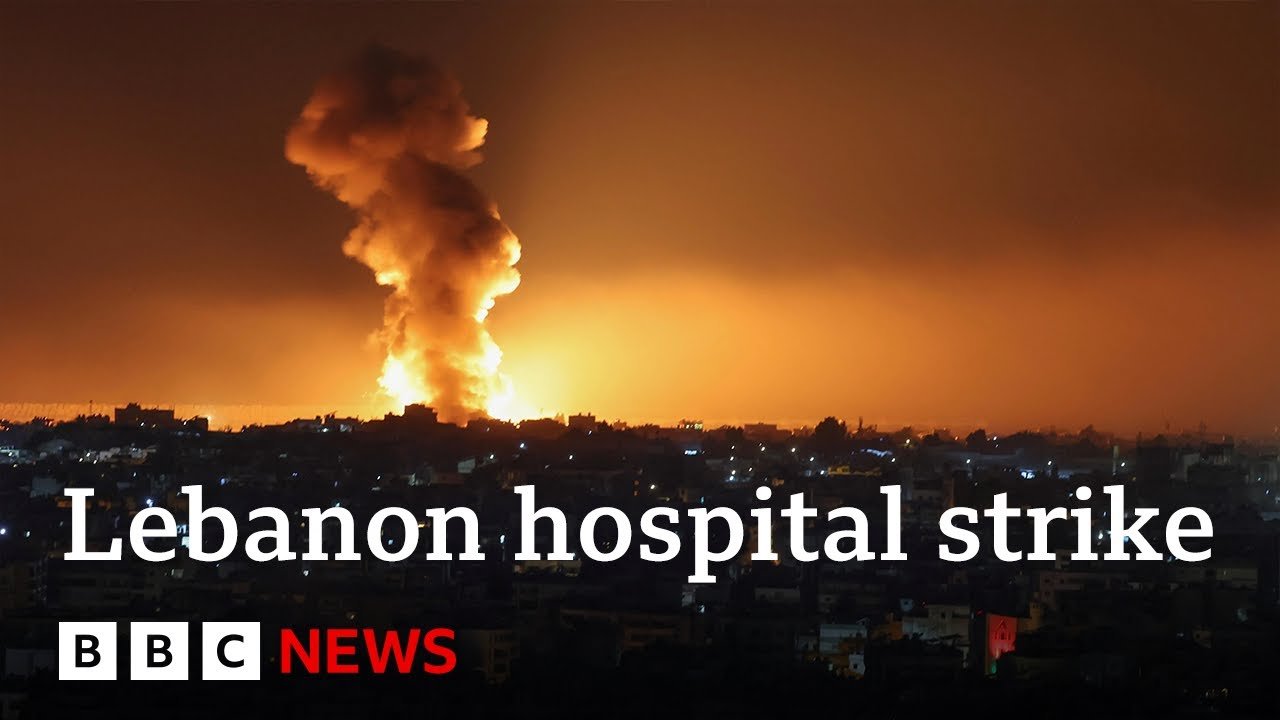 Lebanon Reports 13 Fatalities in Israeli Strike Near Hospital in Southern Beirut