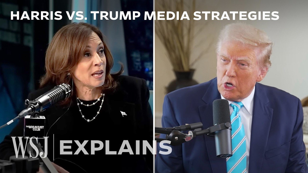 Harris and Trump Employ Podcasts for Voter Engagement, WSJ Reports