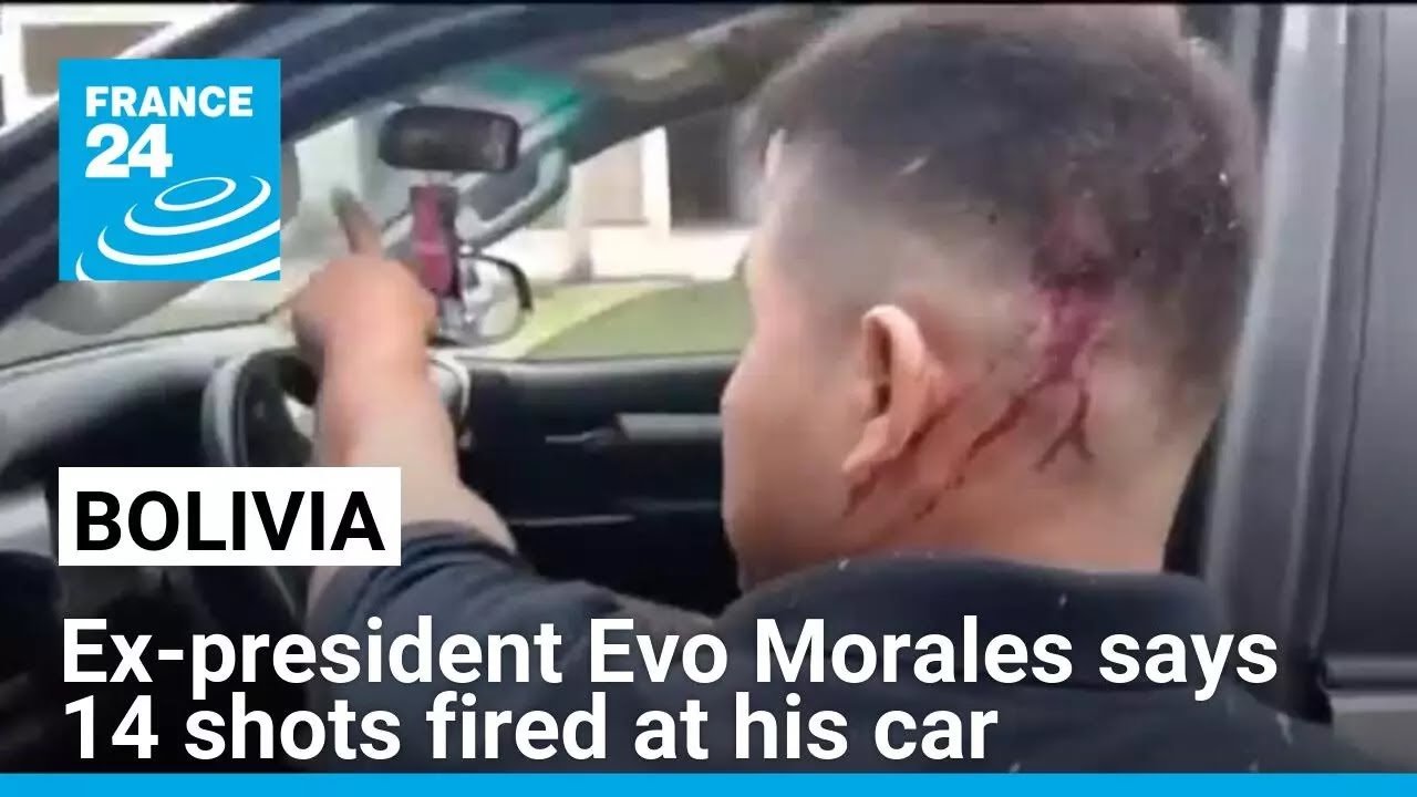 Evo Morales Reports 14 Shots Fired at His Vehicle in Bolivia