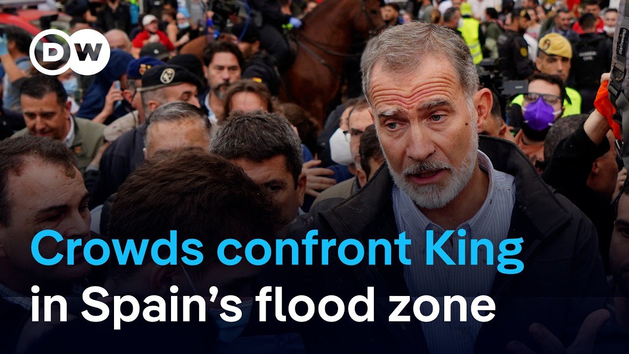 Flood Survivors in Valencia Confront Spain’s King and Queen During Royal Visit to Affected Area