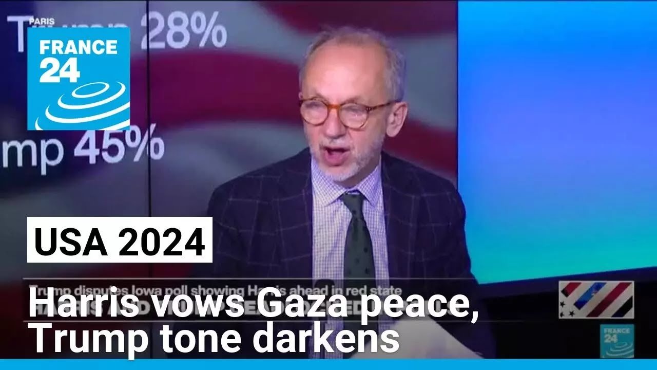 Harris Commits to Gaza Peace as Trump’s Rhetoric Intensifies Ahead of 2024 Election