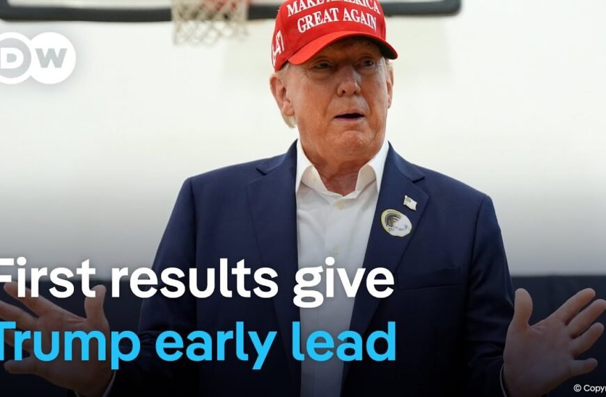 Trump Leads in Early US Election Results, According to DW News