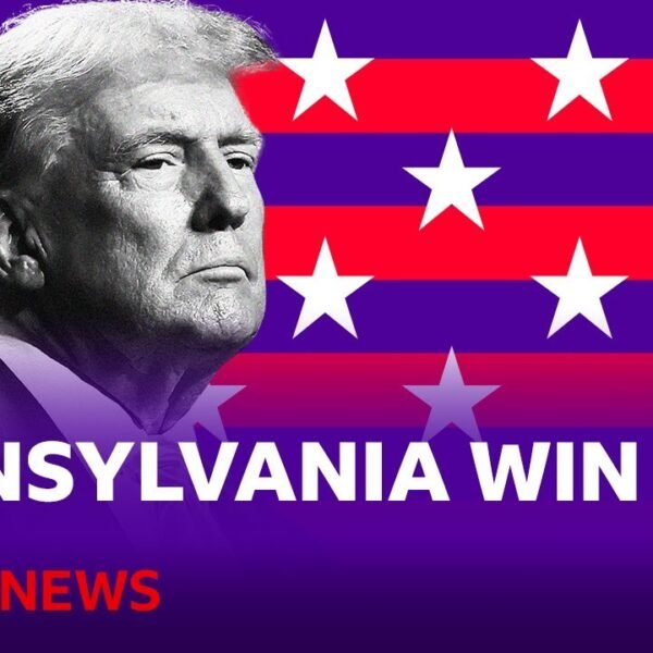 Trump Projected to Win Pennsylvania in US Election, BBC News Reports