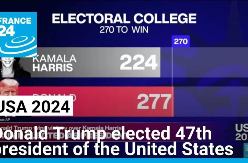 Donald Trump Wins 2024 Presidential Election, Becomes 47th President of the United States