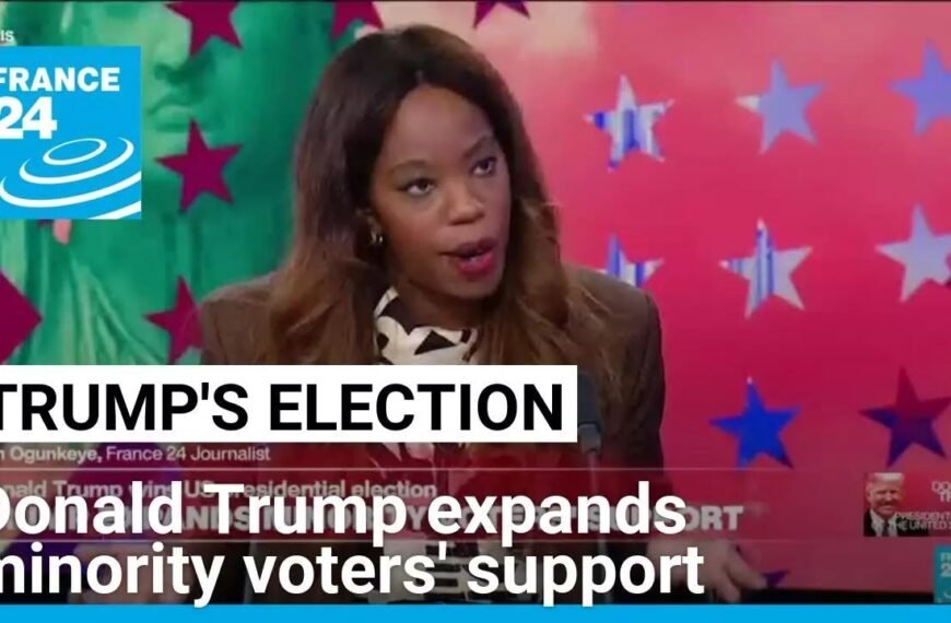 Donald Trump Gains Increased Support Among Minority Voters in US Presidential Election