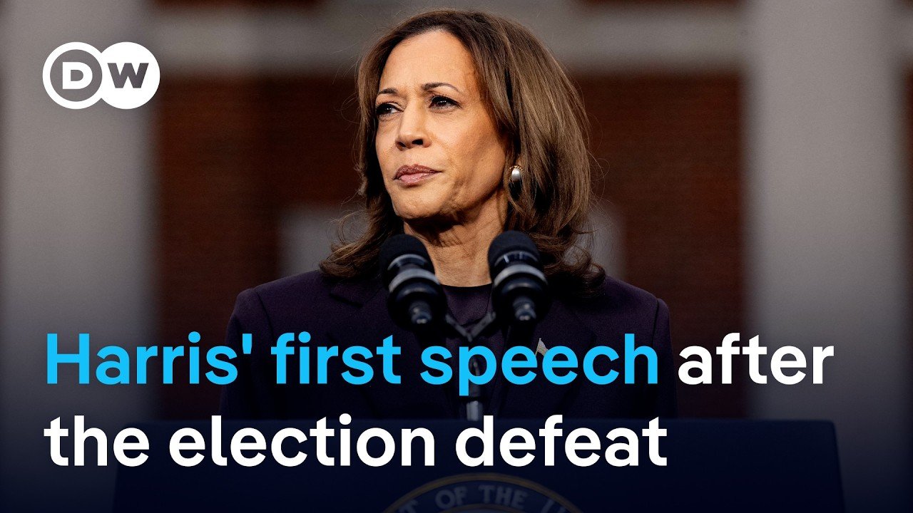 Harris Concedes Defeat to Trump in Post-Election Speech