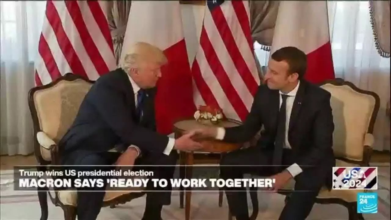 Macron Signals Willingness to Collaborate with Trump if Reelected