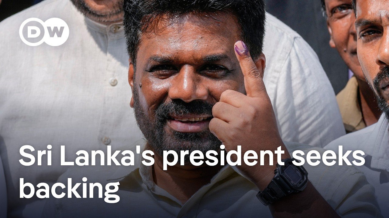 Sri Lanka’s President Dissanayake Aims for Parliamentary Victory to Advance Political Agenda