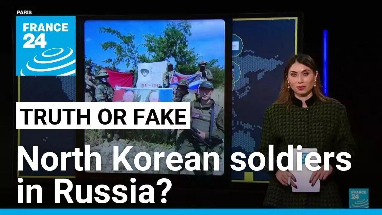 Clarification: Images Misattributed to North Korean Troops in Russia, FRANCE 24 Reports