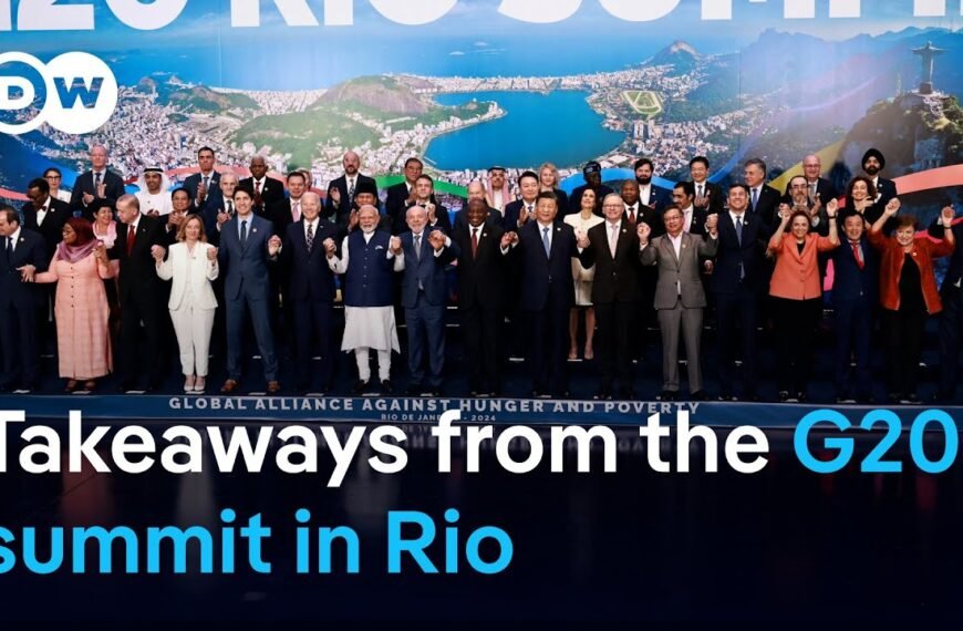 Brazil’s G20 Summit Prioritizes Sustainability and Poverty Reduction, Reports DW News