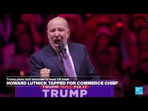 Trump Appoints China Hawk Howard Lutnick as US Commerce Secretary