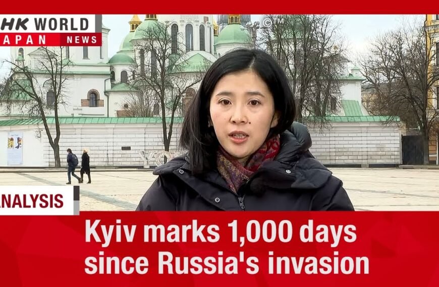 Kyiv Commemorates 1000 Days Since the Start of Russia’s Invasion