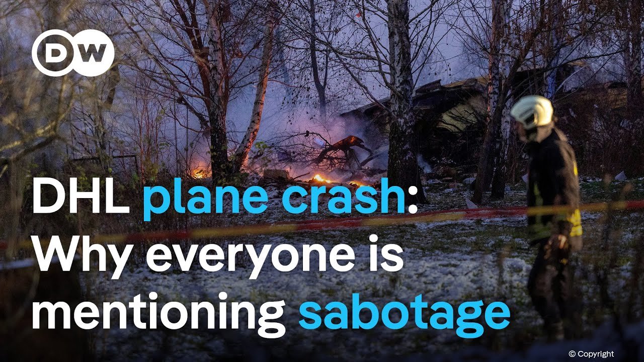 German Plane Crashes in Lithuania; Authorities Currently Do Not Suspect Foul Play