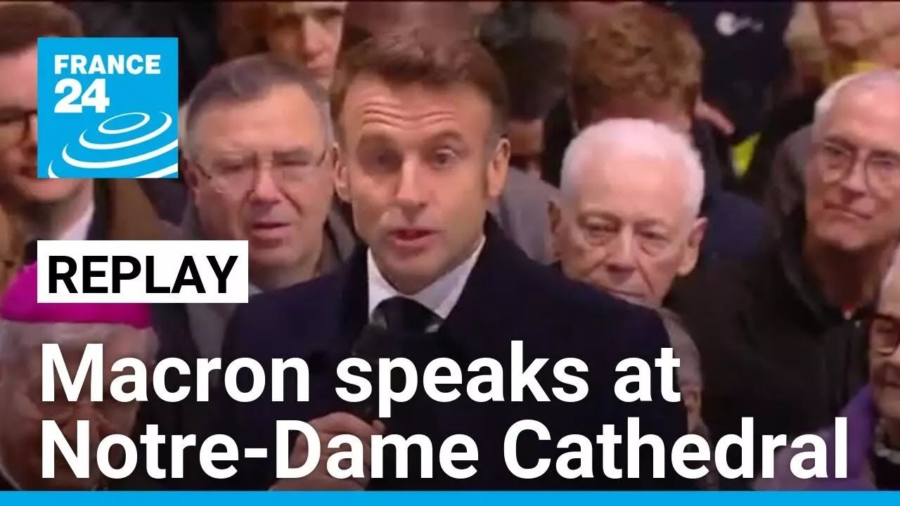 President Macron Addresses Nation from Notre-Dame Cathedral – FRANCE 24 English