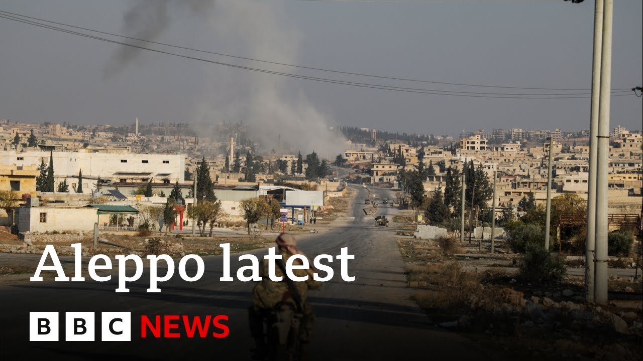 Russian Strikes Target Aleppo Amid Rebel Seizure of Syrian City