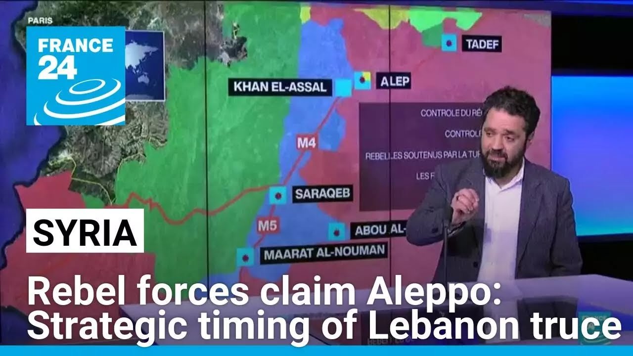 Rebel Forces Seize Control of Aleppo Amidst Israel-Hezbollah Ceasefire