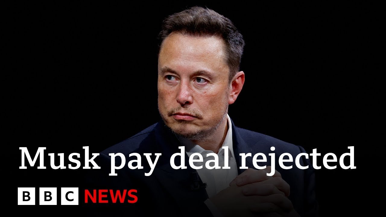 Elon Musk’s $56 Billion Pay Deal Rejected Again