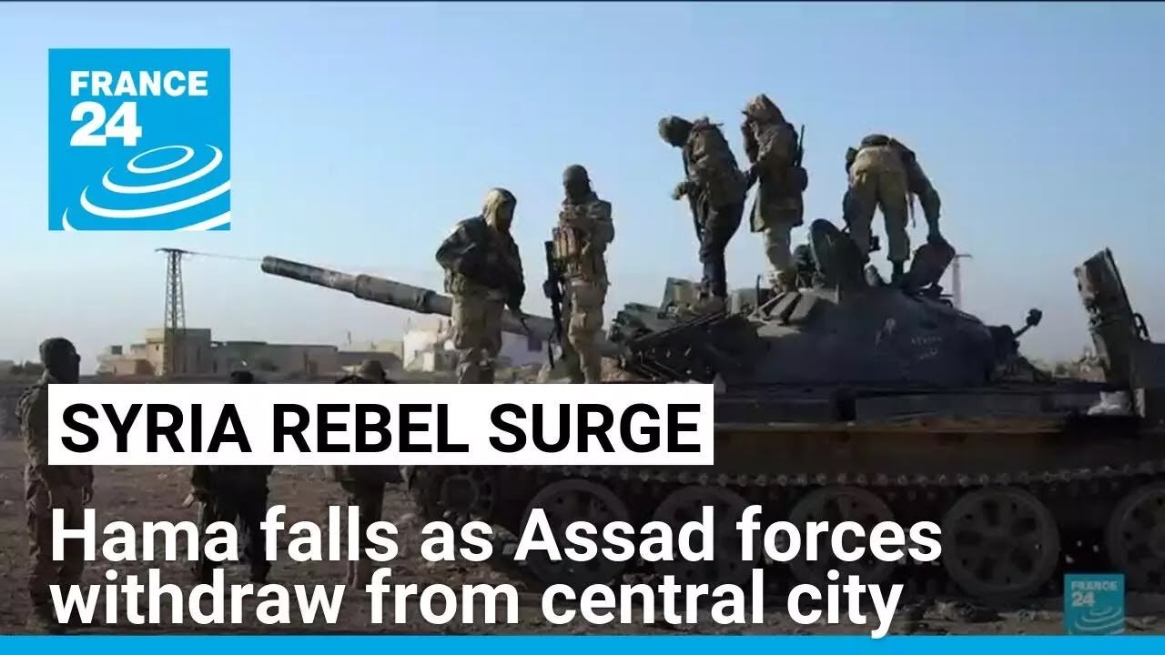 Syrian Insurgents Seize Control of Hama, Marking Major Defeat for Syrian Government