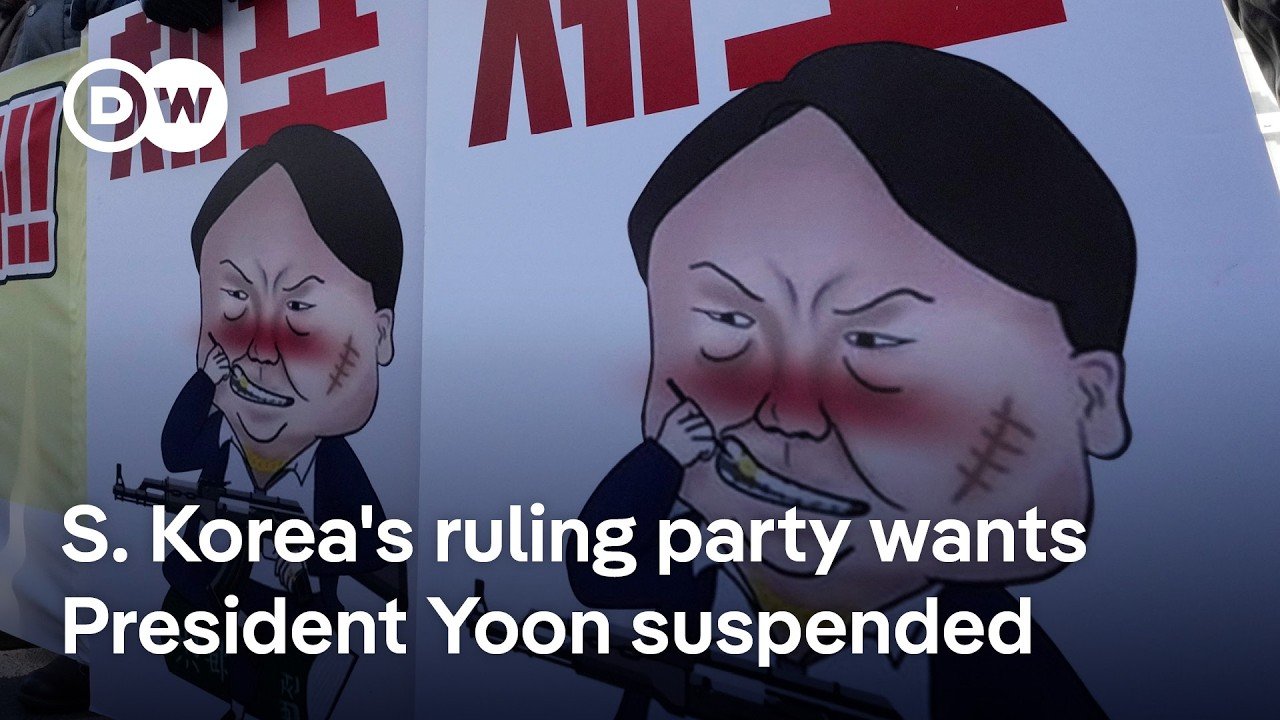 South Korea’s Ruling Party Labels President Yoon a ‘Great Danger’ to Citizens