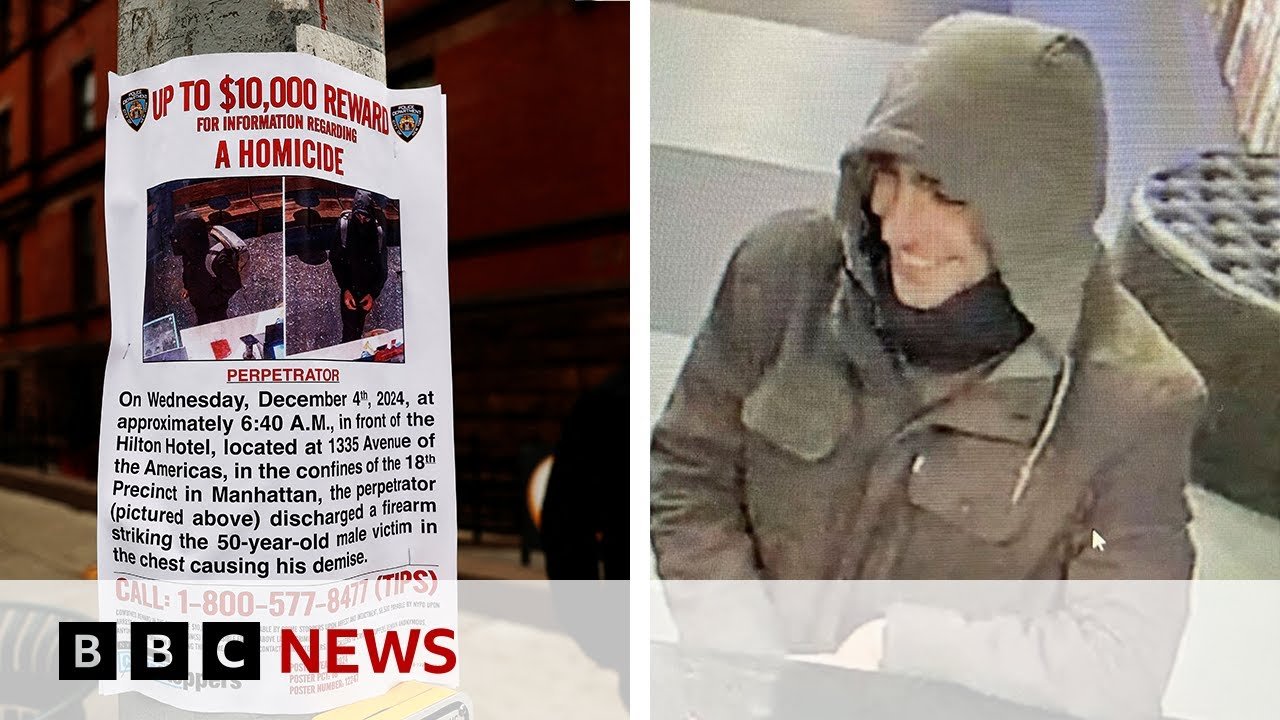 Manhunt Ongoing for Suspect in Shooting of CEO in New York