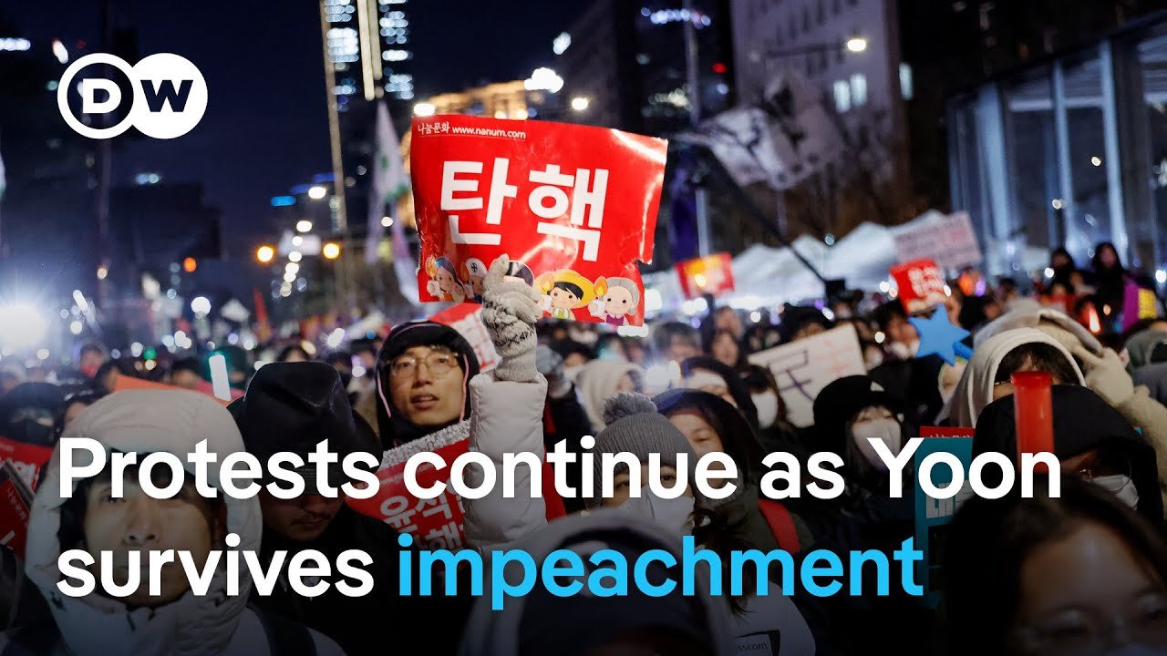 South Korean President Yoon’s Impeachment Motion Fails