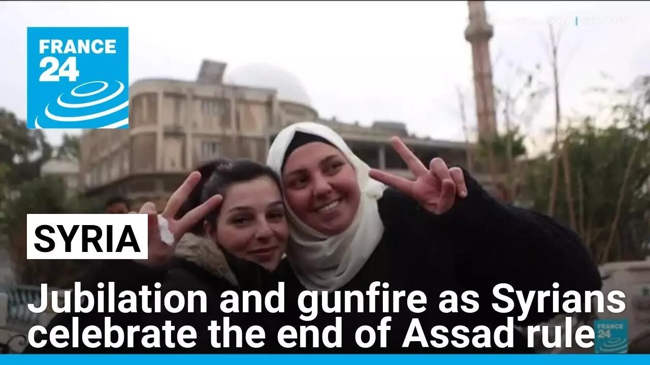 Syrians Celebrate the Fall of the Assad Regime After Decades of Rule