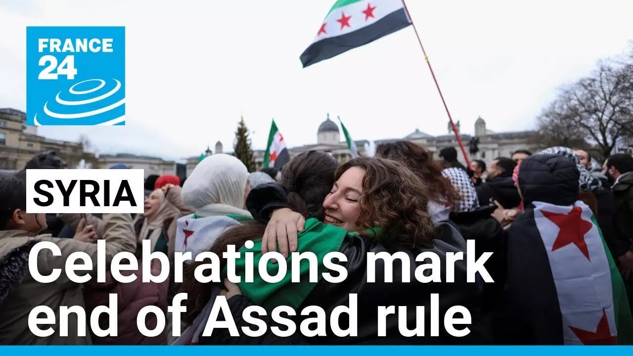 Celebrations Erupt in Syria Following End of Assad’s Rule