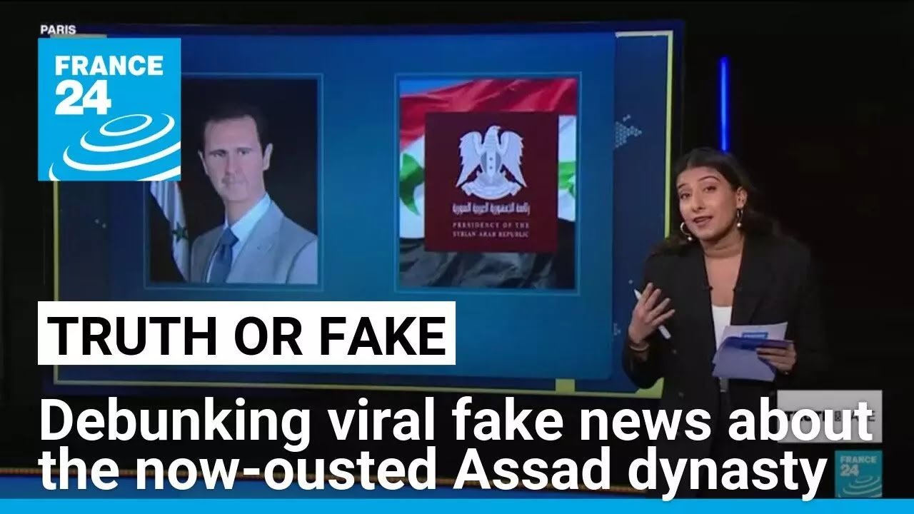 Deepfake Audio Falsely Attributes Apology to Bashar al-Assad, FRANCE 24 Reports