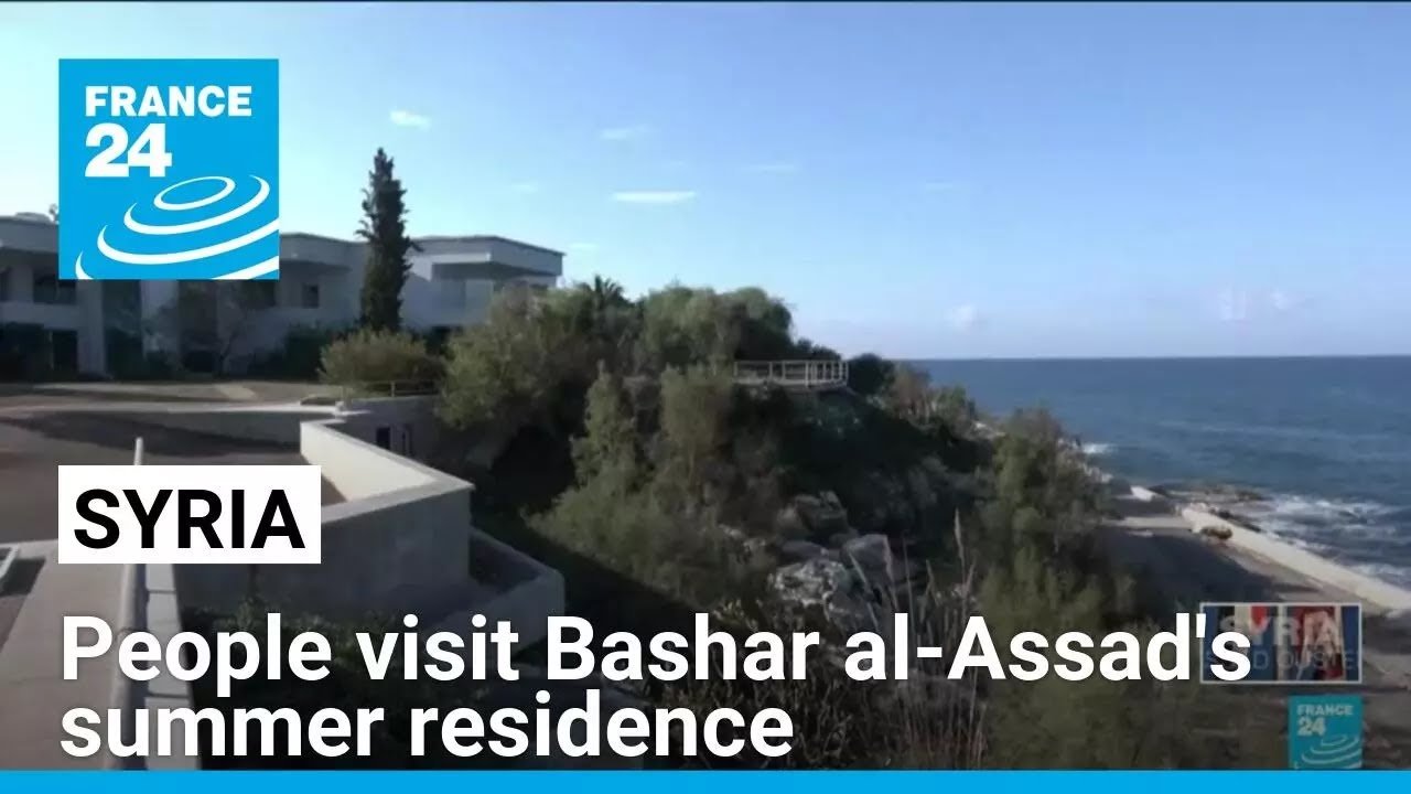 Syrians Tour Bashar al-Assad’s Summer Residence, Reports FRANCE 24 English