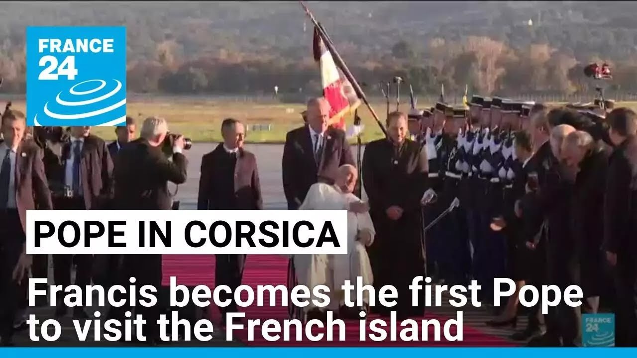 Pope Francis Makes Historic Visit to Corsica, Marks First Papal Trip to French Island