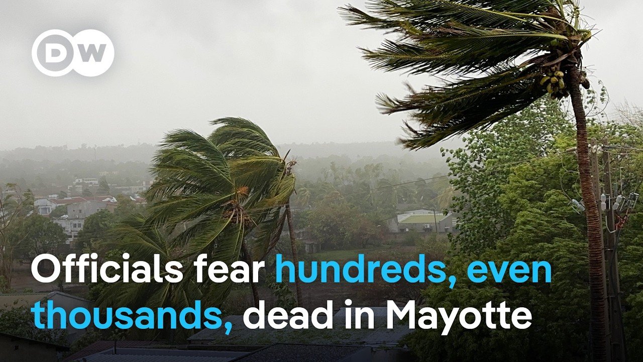 Cyclone Chido Causes Widespread Devastation in Mayotte, Reports DW News