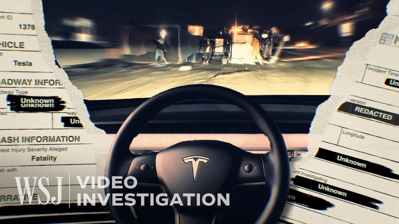 WSJ Investigation Uncovers Autopilot Data Behind Tesla Crashes