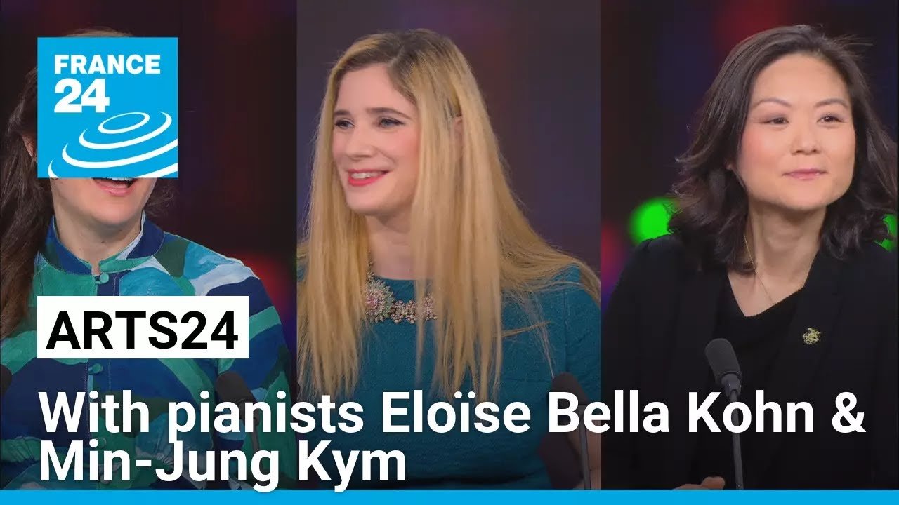 Pianists Eloïse Bella Kohn and Min-Jung Kym Discuss the Power of Music as a Universal Language on FRANCE 24