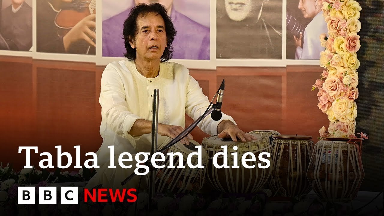 Renowned Indian Tabla Virtuoso Zakir Hussain Passes Away at 73