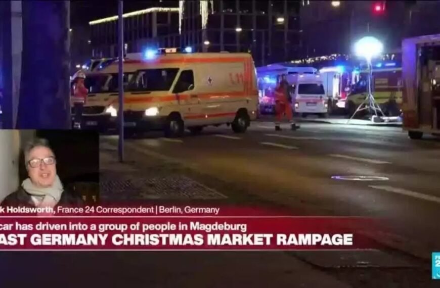 Car Drives into Crowd at German Christmas Market, Several Injured