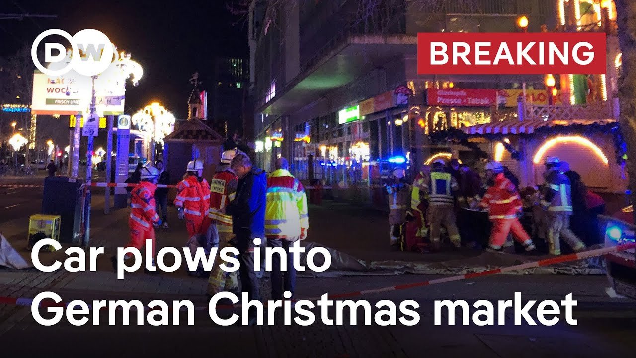 Car Drives Into Crowd at Magdeburg Christmas Market, Multiple Injuries Reported