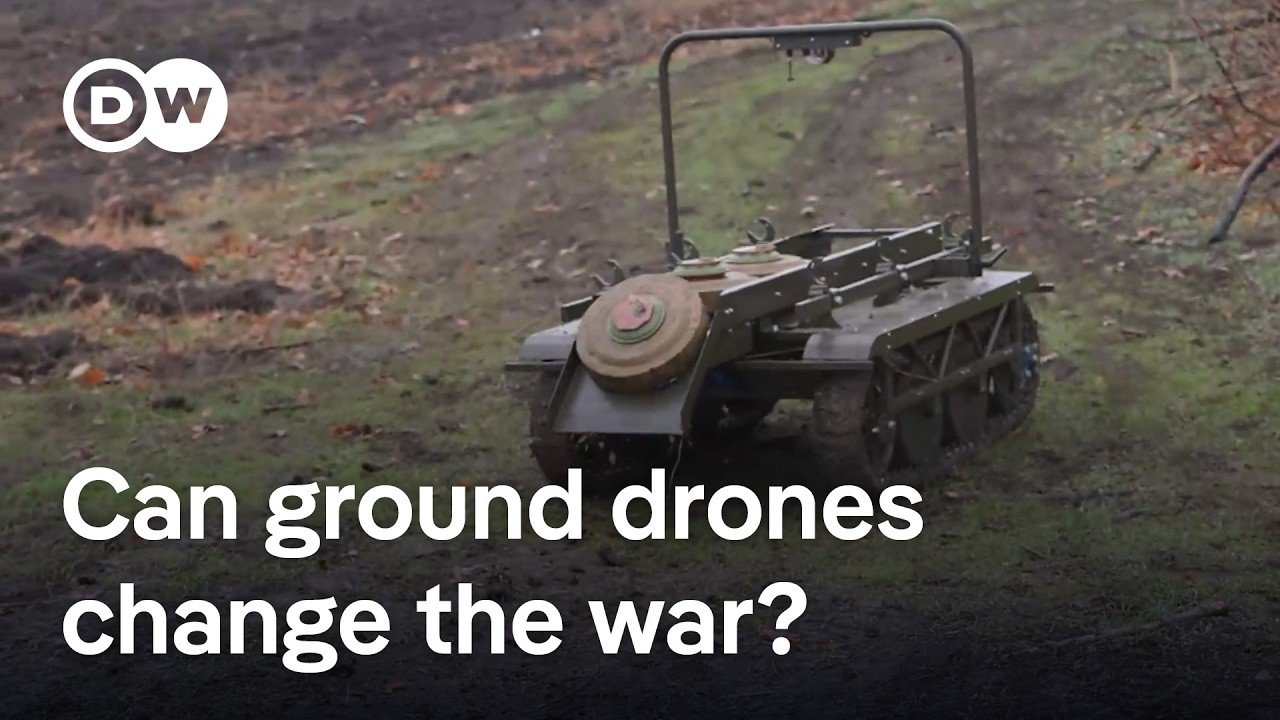 Ukraine Incorporates Ground Drones to Shift Dynamics on the Battlefield: A DW News Analysis