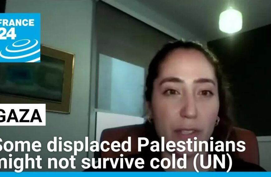 UN Warns of Life-Threatening Cold for Displaced Palestinians in Gaza