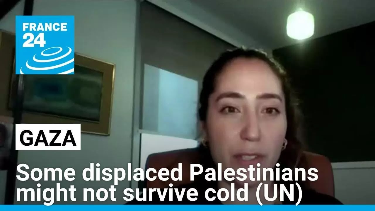 UN Warns of Life-Threatening Cold for Displaced Palestinians in Gaza